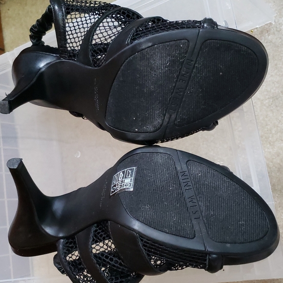 Nine west mesh high heel sandals - Picture 4 of 4